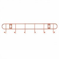 White background close-up of hook rack
