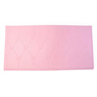 Peel and stick pink foam cushion wall panel home improvement
